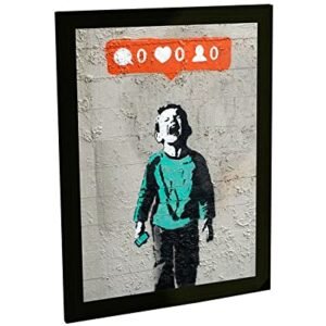 Quadros Decorativos Grafite Arte de Rua Banksy Pop Arte Pinturas Varios Modelos Decoração Quarto Sala