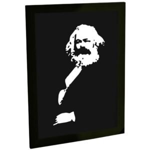 Quadro Decorativo Karl Marx Comunismo Marxismo Decoração