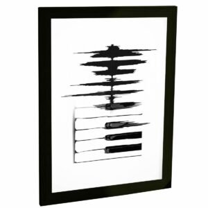 Quadros Decorativos Musica Violão Guitarra Rock Piano Varios Modelos Instrumentos Decoração Quarto Sala Escritório