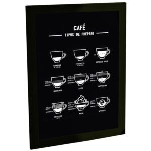 Quadros Decorativos Café Varios Modelos Decoração Cozinha Bar Restaurante