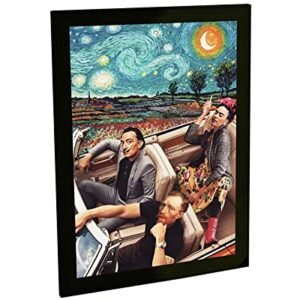 Quadro Decorativo Vang Gogh Salvador Dalí Moldura