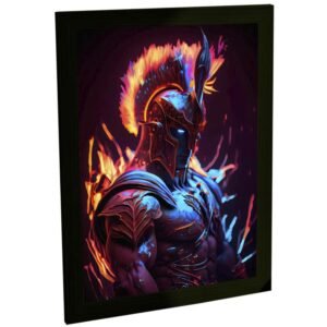 Quadros Decorativos Deuses Mitologia Grega e Nordica Estilo Gamer Varios Modelos Decoração Quarto Sala