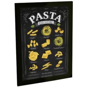Quadro Decorativo Cozinha Massa Pasta Decoração