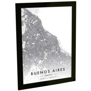 Quadros Decorativos Cidades Mapa Viagem Rio de Janeiro Paris Barcelona Londres Quadro Decoração Quarto Sala