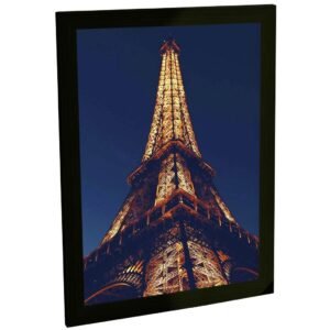 Quadro Decorativo Torre Eiffel Em Perspectiva França Paris Decoração