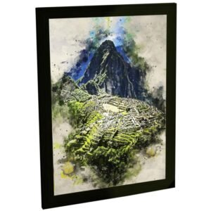 Quadro Decorativo Machu Picchu Turismo Peru Pintura
