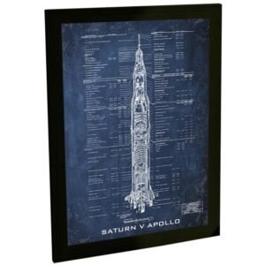Quadros Decorativos Naves Espaciais Voyager Apollo Cassini N1 Astronomia Decoração Quarto Sala