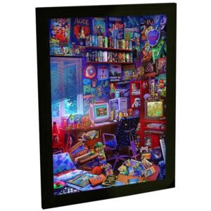 Quadro Decorativo Games Retro Jogos Classicos Nostalgia 06