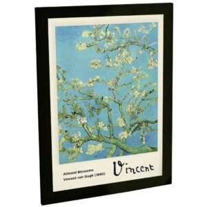 Quadro Decorativo Van Gogh Pintura Amendoeira Em Flor Decoração