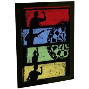 Quadro Decorativo Dardo Tiro Ao Alvo Decoração Quarto Bar