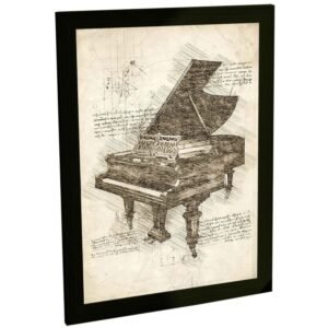 Quadros Decorativos Projeto Anatomia Maquinas Animais Varios Modelos Retro Estilo Leonardo Da Vinci Decoração Quarto Sala Escritório