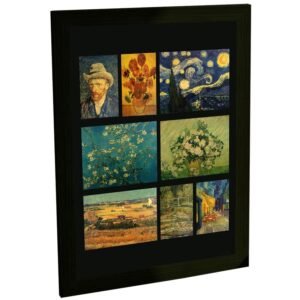 Quadro Decorativo Van Gogh Noite Colagem Varias Obras