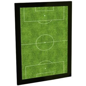 Quadro Decorativo Futebol Campo Ilustração Esportes Decoração Poster Quarto Sala