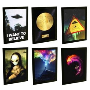 Quadros Decorativos Espaço Naves Astronautas Ets Aliens Astronomia Varios Modelos Quadro Decoração Sala Quarto