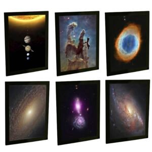 Quadros Decorativos Espaço Planetas Galaxias Hubble Varios Modelos Quadro Decoração Sala Quarto