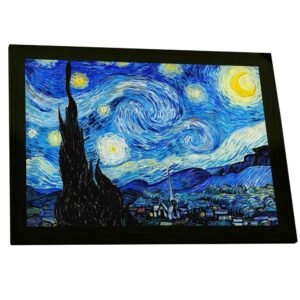 Quadro Decorativo A Noite Estrelada Van Gogh Quadro Arte Decoração Poster