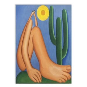 Quadro Decorativo Abaporu Tarsila Do Amaral Pintura Decoração