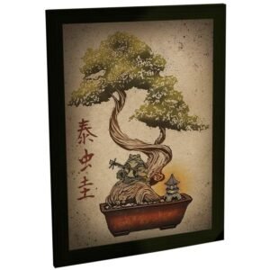 Quadro Decorativo Arvore Bonsai Decoração Japonesa Poster Poster